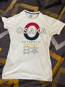 White Printed Tshirt