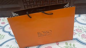 ROSSO BRUNELLO SHOPPING BAG