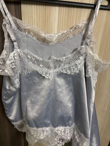 SHEIN Satin Lace Camisole Top
