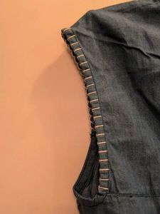 Cute blue Denim Top