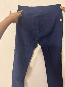 Navy Blue Comfortable Pants
