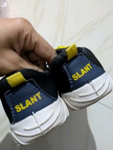 Kids Blue &amp; Yellow Sneakers