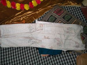 Elegant Floral Print Kurta