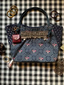 Bohemian Blue Shoulder Bag