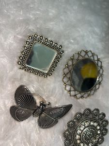 Combo Of 4 Oxidised Ring