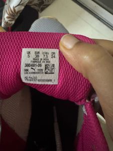 Puma Grey &amp; Pink Sneakers