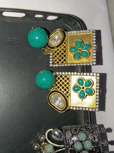 Boho Style Gemstone Earrings