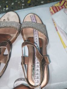 Sparkly Wedge Sandals