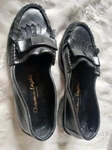 Chaussure Lapin Women Leather Black  Loafers