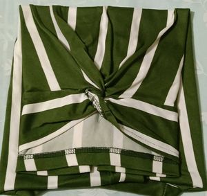 Keep Smiling Striped Twist Top