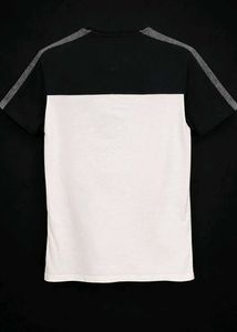 DKNY Color Block Crew Neck Tee
