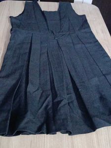Girls' Dark Gray Tunic for School Uniform