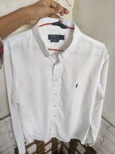 Classic White Polo Ralph Lauren Shirt
