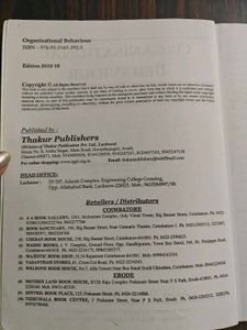 Organisational Behaviour Textbook