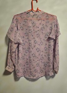 Chic Floral Print Blouse