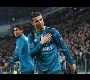 Madrid Ronaldo bi-cycle kick ucl football jersey