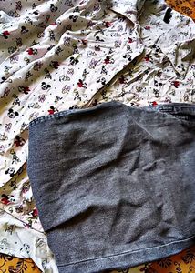 Mickey Mouse Print Shirt