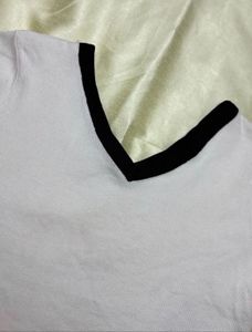 White Crop Top