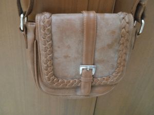 leather handbag not used but old