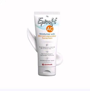 episoft Ac moisturizer with microencapsulated Suns