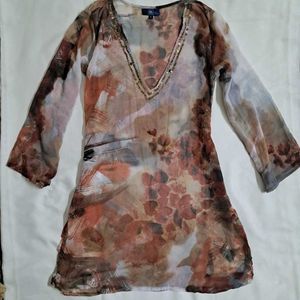 Y2k Vintage Forest Fairy Desi Chatpati Kurti Top