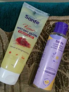 sanfe exfoliating get and intimate wash