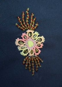 Embroidered Navy Blue Kurta