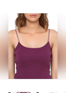 ONLY Casual Sleeveless Solid WomenPurple Top