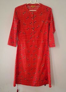 Global Desi Drawstring Waist Kurti