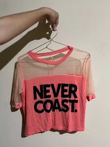 Never Coast Crop Top