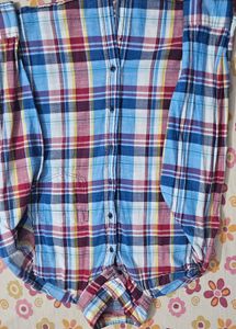 Men's Plaid Long-Sleeve Shirt