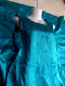 Elegant Teal Maxi Dress
