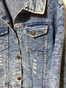 Acid Wash Denim Jacket