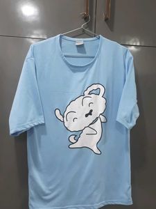 Cute Shiro Character Graphic Tee