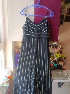 Striped Jumpsuit