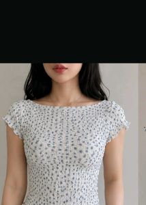 Cute Floral Smocked Top