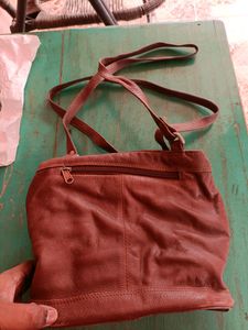 NEW PURE LEATHER HANDBAG
