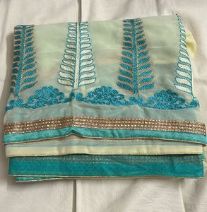 Beautiful Embroidered Saree