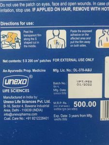Viopatch Back Pain XL - Herbal Pai