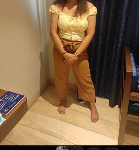 Yellow Forever NEw Off Shoulder Top