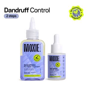 Moxie Beauty dandruff pre-Wash duo combo