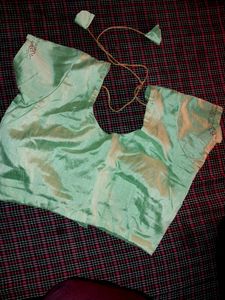 Pista Green Shining Saree