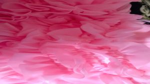 9 to 12 months Pink Frilled Baby Frock