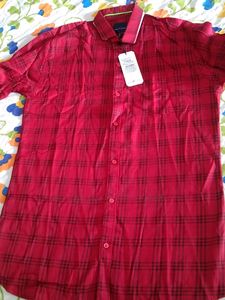 Men Shirt Belt Combo