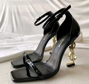Saint Laurent Black Patent Heels, Fixed price