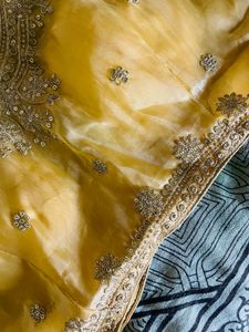 Golden 🌟Designer Embroidered Blouse