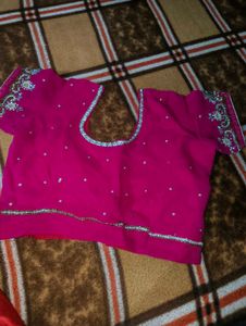 Beautiful Pink Embellished Blouse