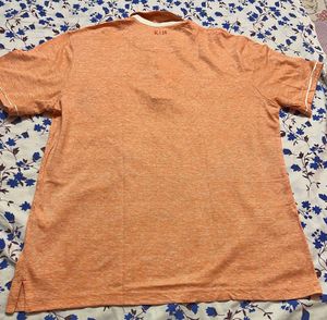 Men’s Collared Shirt Combo – Grey, Orange &amp; Black