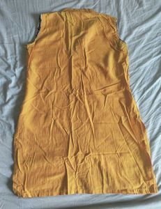 Mustard yellow Kurta