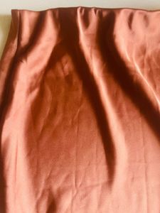 Satin Midi Skirt